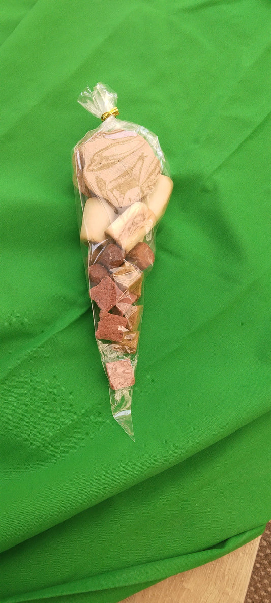 Dog treat cone